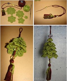 Crochet Christmas Tree ornament