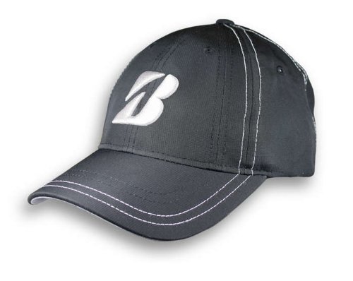 Bridgestone contrast stitch cap black/white Bridgestone Golf