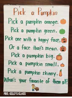 Pumpkin Poem