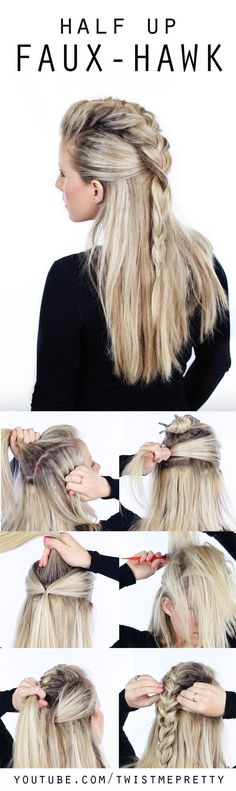 How to Tame Your Hair: Summer Hair Tutorials | Pretty Designs | <a href="http://thebeautyspotqld.com.au" rel="nofollow" target="_blank">thebeautyspotqld....</a>
