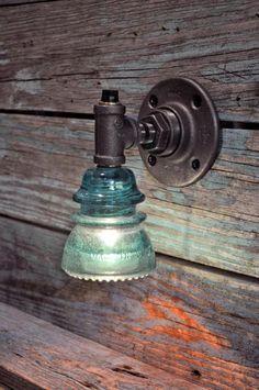 30+ Creative Ways of Reusing Old Vintage Glass Insulators Do-It-Yourself Ideas Recycled Glass
