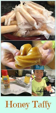 Honey Taffy -- An Easy One Ingredient Recipe. This is such a fun kid-friendly activity, too! <a href="http://www.mashupmom.com/honey-taffy-an-easy-one-ingredient-recipe/" rel="nofollow" target="_blank">www.mashupmom.com...</a>