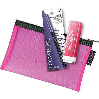 Receive a free 4-piece bonus gift with your $20 Cover Girl purchase