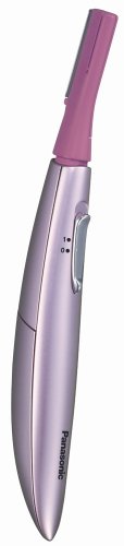 Panasonic ES2113PC Pivoting Head Facial Trimmer, Pink Back Massager With Heat
