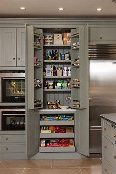 Small larder cupboard | Symes Fine kitchens and interiors | GALLERY
