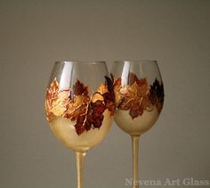 19 Painted Wine Glass Ideas To Try This Season
