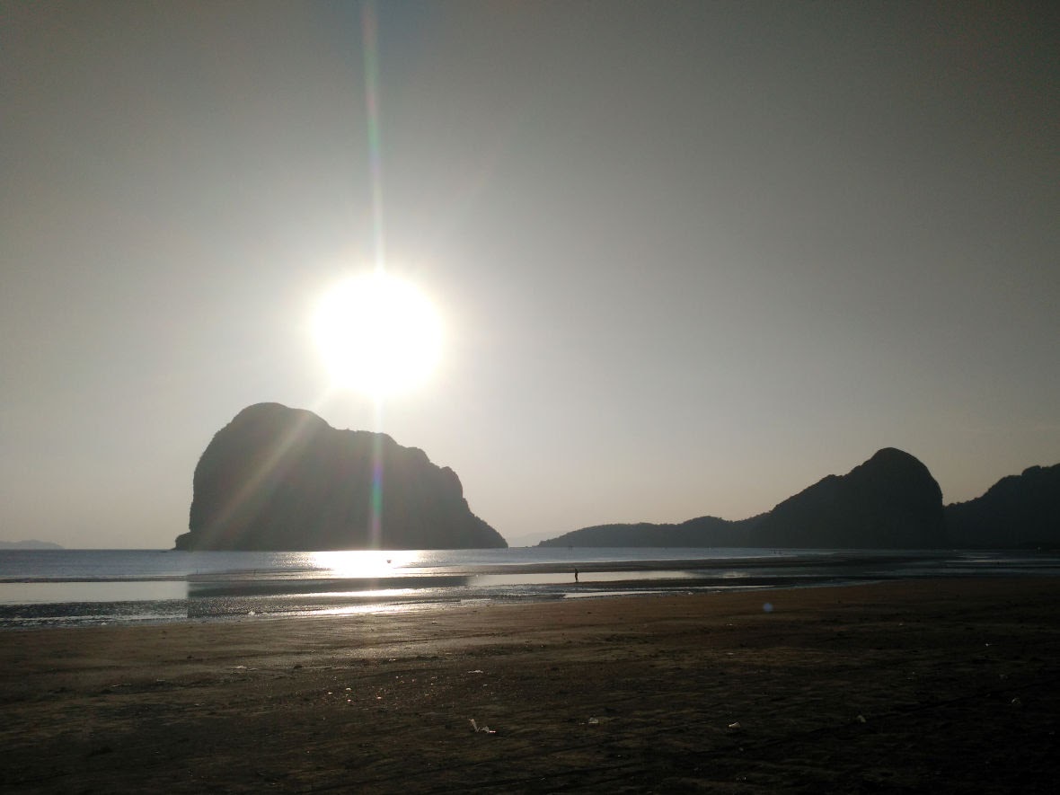 Coucher de soleil, Thaïlande