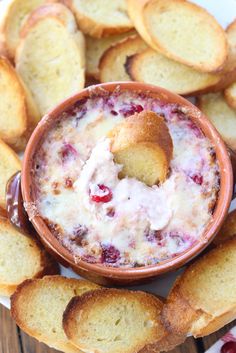 All you need is 4 ingredients and 30 minutes to make this holiday dip that is an ultimate crowd pleaser! Super gooey and super yummy! | <a href="http://littlebroken.com" rel="nofollow" target="_blank">littlebroken.com</a> Katya | Little Broken <a class="pintag" href="/explore/thanksgiving" title="#thanksgiving explore Pinterest">#thanksgiving</a> <a class="pintag searchlink" data-query="%23dip" data-type="hashtag" href="/search/?q=%23dip&rs=hashtag" rel="nofollow" title="#dip search Pinterest">#dip</a> <a class="pintag searchlink" data-query="%23cranberrysauce" data-type="hashtag" href="/search/?q=%23cranberrysauce&rs=hashtag" rel="nofollow" title="#cranberrysauce search Pinterest">#cranberrysauce</a>