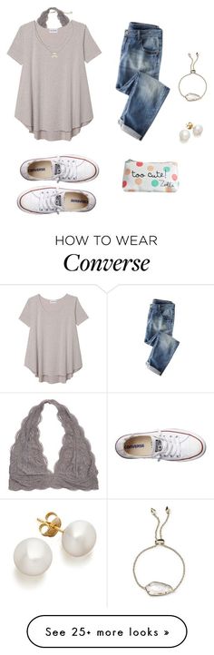 &quot;??????&quot; by avazumpano on Polyvore featuring Olive + Oak, Converse and Kendra Scott