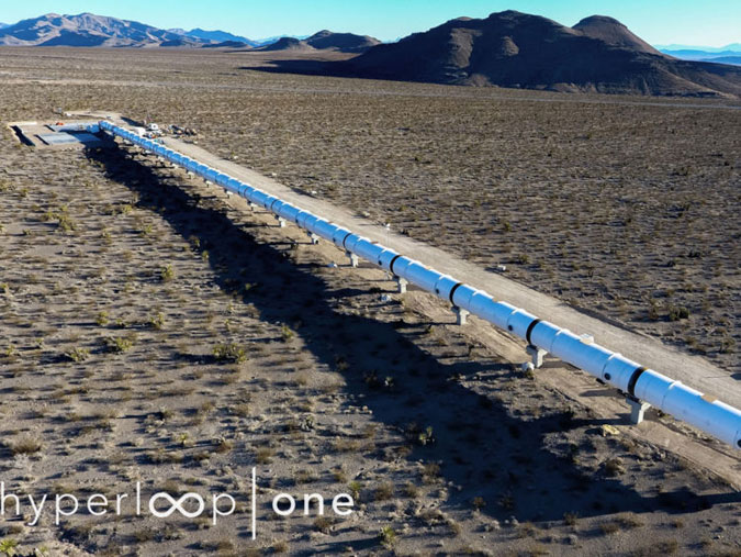 Futuristic transport system Hyperloop