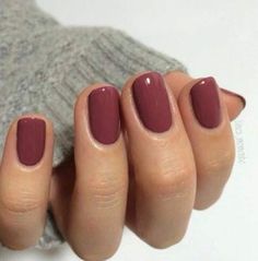 Love this color for the Autumn! Recreate this look with SensatioNail Color &#39;So Chic&#39; and if you want a little more sparkle use &#39;Ravishing Raisin!&#39;