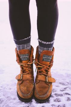 Ralph Lauren boots.