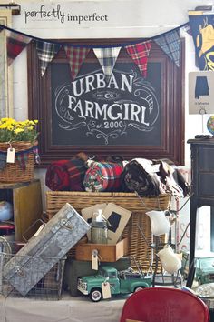 Displays at the Chapel Market | perfectly imperfect