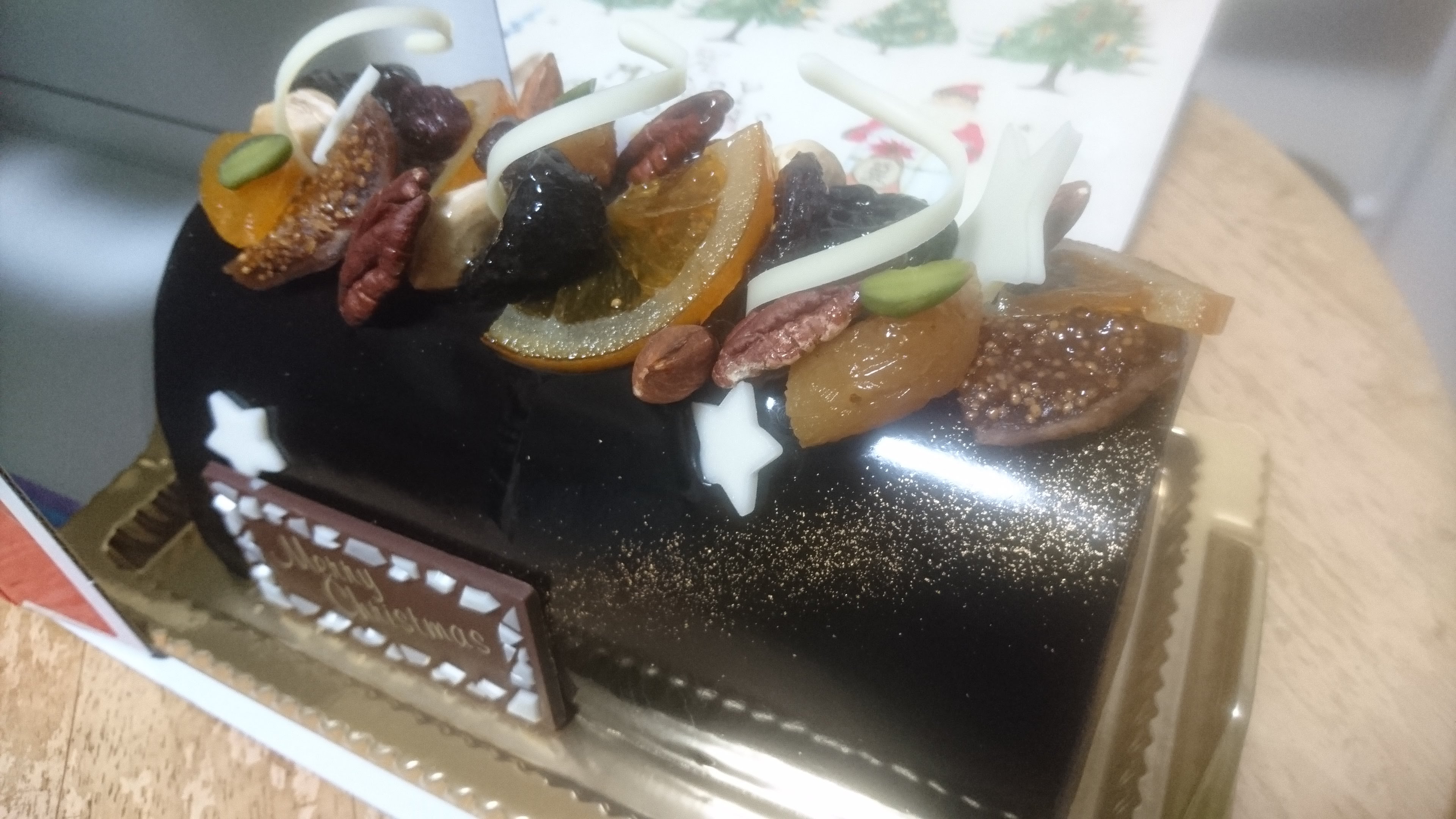 2018/12/25 �u�b�V���E�h�E�m�G�� �u��̂Ԃǂ��v�B�N���X�}�X�P�[�L�����ɍ����̌i�C�̕��������������肵�āB