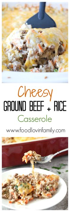 Filled with cheese, ground beef, carrots, broccoli and rice, this cheesy ground beef and rice casserole is a simple, delicious meal great for the whole family. @UncleBens <a class="pintag searchlink" data-query="%23BensBeginners" data-type="hashtag" href="/search/?q=%23BensBeginners&rs=hashtag" rel="nofollow" title="#BensBeginners search Pinterest">#BensBeginners</a> <a class="pintag searchlink" data-query="%23UncleBensPromo" data-type="hashtag" href="/search/?q=%23UncleBensPromo&rs=hashtag" rel="nofollow" title="#UncleBensPromo search Pinterest">#UncleBensPromo</a> <a class="pintag searchlink" data-query="%23ad" data-type="hashtag" href="/search/?q=%23ad&rs=hashtag" rel="nofollow" title="#ad search Pinterest">#ad</a> | <a href="http://www.foodlovinfamily.com/cheesy-ground-beef-and-rice-casserole/" rel="nofollow" target="_blank">www.foodlovinfami...</a>