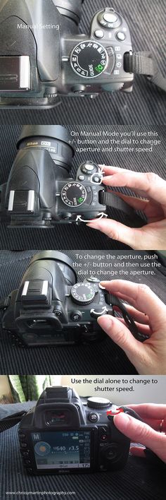 Nikon D3100: How to change the settings in different modes | Chrissy Martin Photography