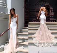 Charming Prom Dress,Mermaid Wedding Dress,Sweetheart Prom Dress,Sexy Wedding