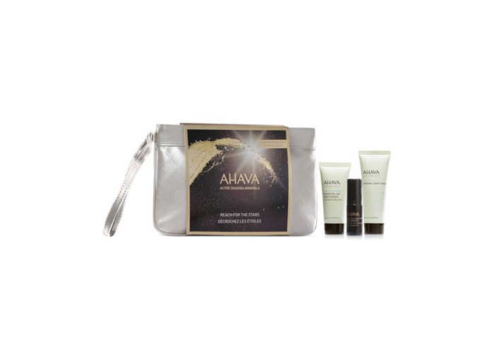 Receive a free 4-piece bonus gift with your $35 AHAVA purchase